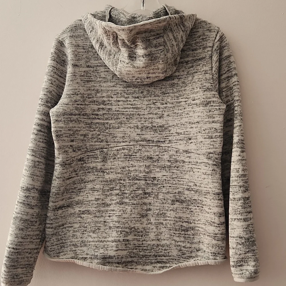 KUHL Ascendyr Flece Gray/white  Hoodie Wirh Zippered Pockets Size S Women's - Picture 3 of 16